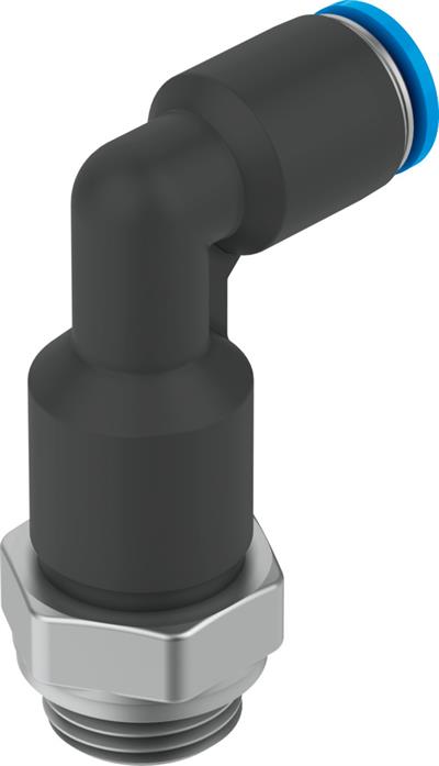 Festo 133015 L-Uzun-Çabuk Bağlantı Rakoru QSLL-G1/8-4-100