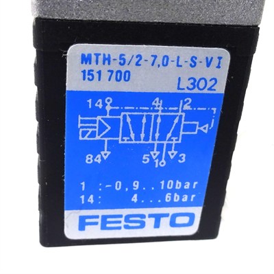 Festo 151700 MTH-5/2-7,0-L-S-VI | 5/2 Monostable Solenoid Valvf