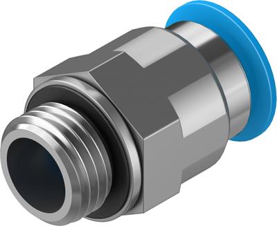 Festo 186101 QS-G1/4-10 Otomatik bağlantı rakoru