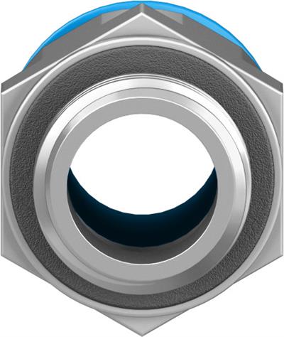 Festo 186101 QS-G1/4-10 Otomatik bağlantı rakoru