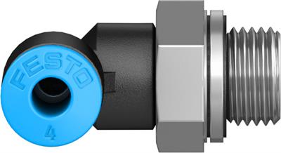 Festo 186116 L-Çabuk Bağlantı Rakoru QSL-G1/8-4