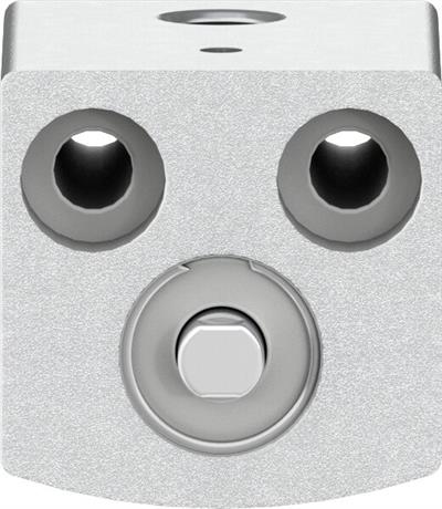 Festo 188050 AEVC-4-2,5-P | Kısa Stroklu Silindir | 4 mm Piston | 2.5 mm Strok | Tek Etkili | Yaylı Piston Mili