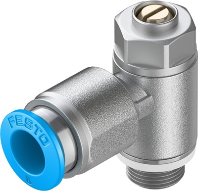 Festo 193145 GRLA-1/8-QS-8-D | Tek Yönlü Akış Kontrol Valfi