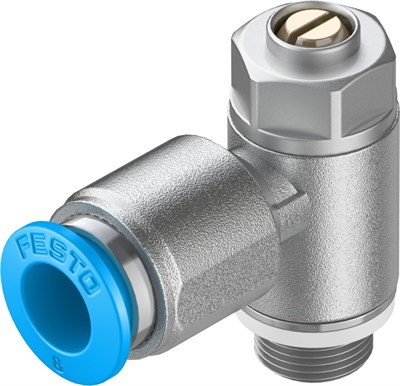 Festo 193159 GRLZ-1/8-QS-8-D | Tek Yönlü Akış Kontrol Valfi