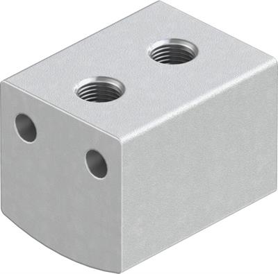 Festo 526897 ADVC-4-2,5-P | Kısa Stroklu Silindir | 4 mm Piston | 2.5 mm Strok | Çift Etkili | Standart Piston Mili