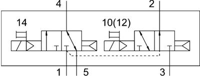 Festo 566473 VUVG-L10-T32H-AT-M7-1P3 Selenoid valf