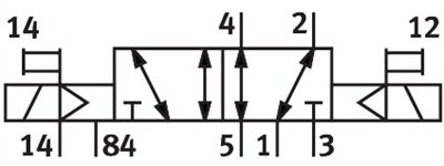 Festo 573418 VUVG-B10-B52-ZT-F-1T1L Selenoid Valf