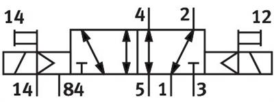 Festo 574238 VUVG-B10-B52-ZT-F-1R8L Selenoid valf