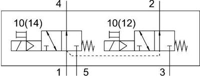 Festo 574348 VUVG-L10-T32C-MT-M5-1P3 Selenoid valf