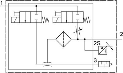 Festo 8152240 Vakum jeneratörü OVEL-5-H-10-PQ-VQ4-UA-C-A-V1PNLK-R8