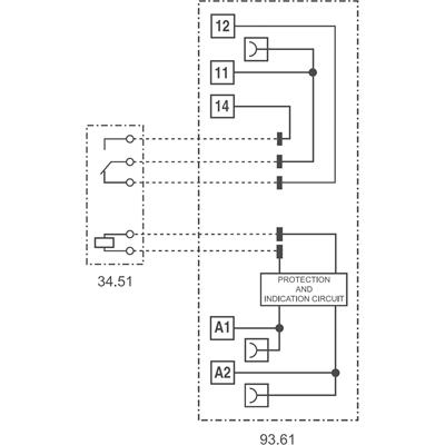 Finder 39.11.0.024.0060 Elektromekanik Silim Röle 6A 24V AC/DC