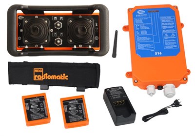 HBC-Radiomatic 516 Eco | 6 Hareket Çift Hız + Tong Ataçmanlı Kablosuz Kumanda Seti