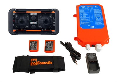 HBC Radiomatic 516 Eco 8 Hareket Çift Hız Kablosuz Vinç Kumanda Seti
