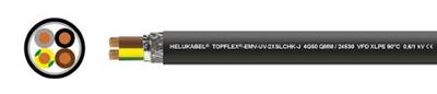 HELUKABEL   24527 TOPFLEX-EMV-UV-2XSLCHK-J black 4 G 16 mm²