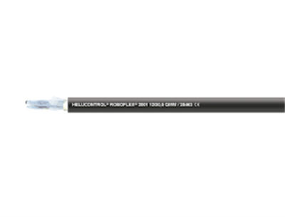 HELUKABEL 25465 HELUCONTROL  ROBOFLEX 2001 black 25 G 0.5 mm²