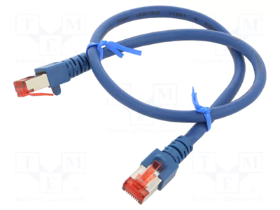 HELUKABEL 802999 Patch Kablo RJ45 Mavi 0.50 M