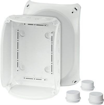Hensel DK 1600 GZ Klemenssiz Kablo Bağlantı Buatı 180x180x77 mm IP66 1000 V