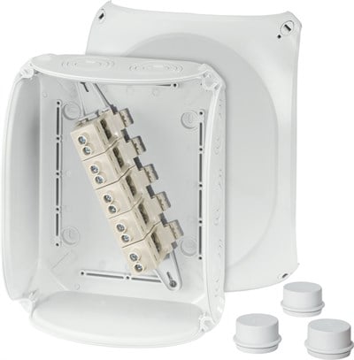 Hensel DK 2525 GZ Klemensli Kablo Bağlantı Buatı 205x255x112 mm IP66 102 A