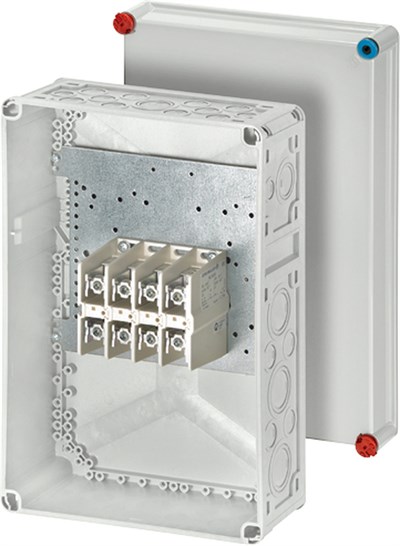 Hensel K 1204 Klemensli Kablo Bağlantı Buatı 450x300x170 mm IP65 250 A