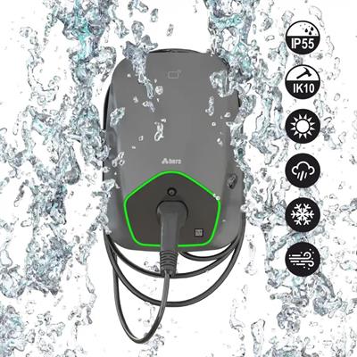 Hera Chargepack® BC31C 22kW Kablolu Elektrikli Araç Şarj Cihazı