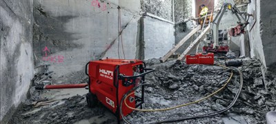 Hilti DSW 1510-CA 3x400V Tel Kesme Makinesi