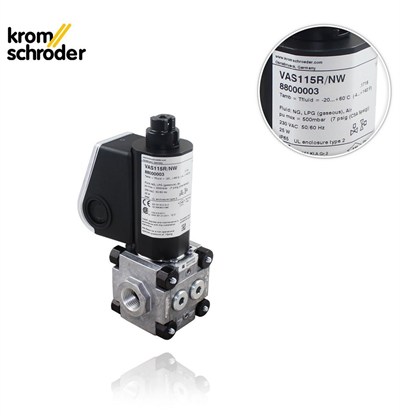 Honeywell Kromschröder VAS 115R/NW Manyetik Ventil DN15 (1/2