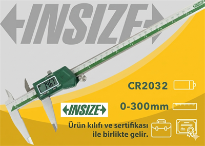 İnsize 1108-300 Dijital Kumpas 0-300mm