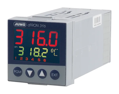 Jumo diraTRON Panel Tipi PID Sıcaklık Kontrol Cihazı-703041/181-400-23/000