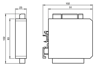 K23-SSI/USB/25B-C | SSI / Parallel Signal Converter