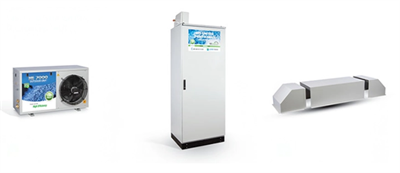 Klimexs dik tip kanallı klima 36000 BTU/H İç-Dış Ünite Set