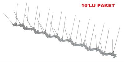 Kuş Konmaz Dikeni - Kuş Kondurmaz Metal Tel Diken 10lu Paket