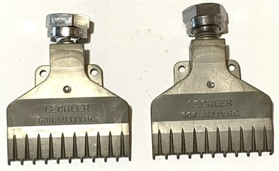 Lechler 600.493.1Y.BC Flat Fan Air Nozzle SS316L 1/4