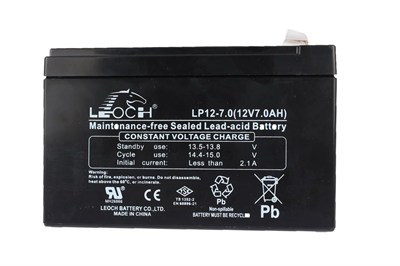 Leoch LP12-7.0 - 12V 7Ah Bakımsız Kuru Akü