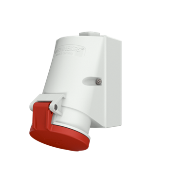 Mennekes 422 TwinCONTACT Duvar Tipi Priz 32A 400V IP44