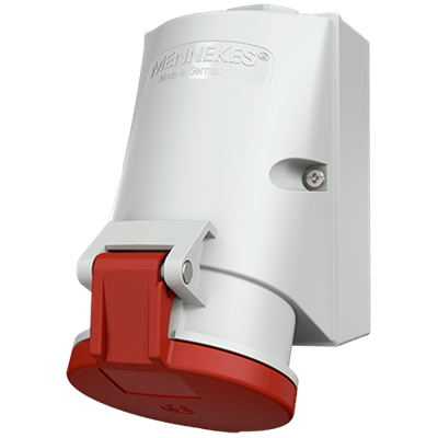 Mennekes 422 TwinCONTACT Duvar Tipi Priz 32A 400V IP44