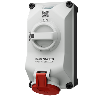 Mennekes 5711506H DUOi Duvar Prizi 16A 5P 400V IP44 Kilitlemeli