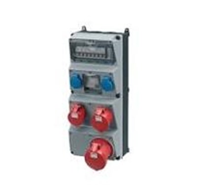 Mennekes 940017 AMAXX Soket Kombinasyonu IP44 Duvar Tipi