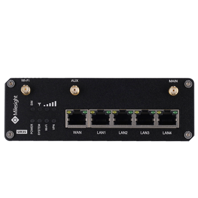 MILESIGHT MS-UR35-L04EU-W Industrial 4G WiFi Router