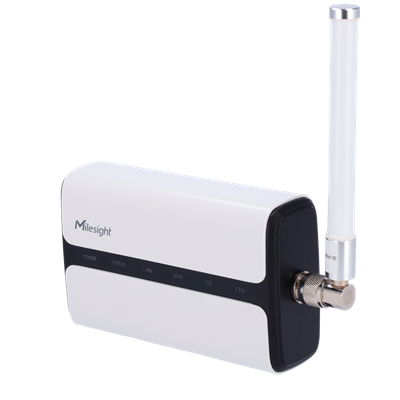 MILESIGHT UG65-L04EU-868M-EA Semi-Indust. LoRaWAN 8Ch Gateway 4G/IP65/Wi-Fi/PoE PD/Ext Antenna