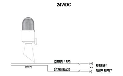 Mucco SNT-2148 -SNT-EB7013 IŞIKLI KORNA 12-24 AC/DC