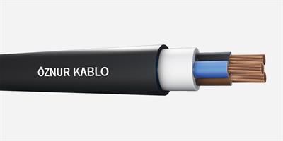 Öznur 3X1,5 mm N2XH Halojen Free  Kablo