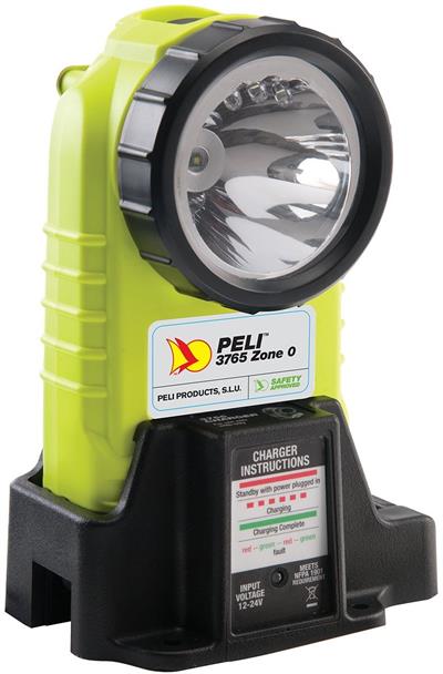 Peli 3765Z0 ATEX Zone 0 Şarjlı Led 90 Derece Eğimli Kafa