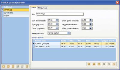 Perkotek Personel Takip Programı