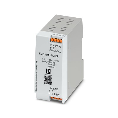 Phoenix Contact 1292316 FIL-1S-1-20A-230AC-PT - 20 A 230 V AC 220 V DC EMC Filtresi