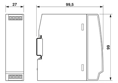 Phoenix Contact 1292326 FIL-1S-1-3A-230AC-PT - 3 A 230 V AC 220 V DC EMC Filtresi