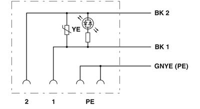 Phoenix Contact 1443129 SAC-3P-5,0-PUR/A-1L-V | Sensör/Aktüatör Kablosu | 3 Kutup, 5 m, PUR Siyah-Gri, 1 LED