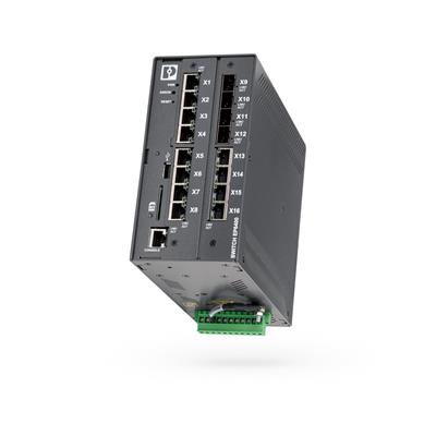 Phoenix Contact-1471547 FL SWITCH EP6412-4GSFP-HV - Industrial Ethernet Switch