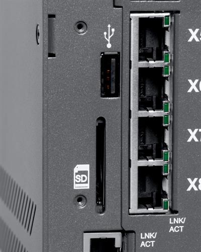 Phoenix Contact-1524692 FL SWITCH EP6404-4GSFP-RED-HV - Industrial Ethernet Switch