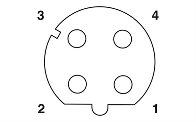 Phoenix Contact 1573400 NBC-M12FSD/0,2-93B/M12FSD – PROFINET & EtherCAT® CAT5 Ağ Kablosu, 0,2 m