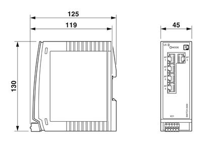 Phoenix Contact-2702326 FL SWITCH 2205 - Industrial Ethernet Switch